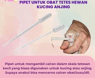 Pipet Tetes Obat Kucing Anjing Kelinci Hamster Marmut Musang 5ml Pipet Obat Bayi Pipet Asi Pipet Pla