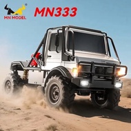 MN333 Unimog 1/18 RC Crawler 4WD Offroad Truck Rock Crawler Kereta Mendaki