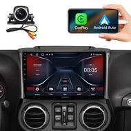 10.2 Inch Car Radio Stereo Navigation for Jeep Wrangler JK Compass Grand Cherokee Dodge Ram CarPlay 