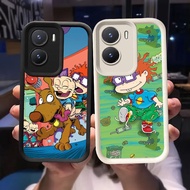 O-37 Rugrats Casing for VIVO IQOO 13 Z9 Y16 Z9X Y02S Y56 5G Y83 Black and White