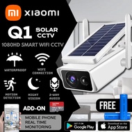 PROMO CCTV iCSee Solar / Battery Powered 3MP 1296p Outdoor Weatherproof Wireless Wifi CCTV Camera