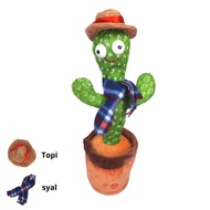 [✅COD] Dancing Cactus Toy, Shaking and Talking Cactus Doll, Talking Dancing Cactus
