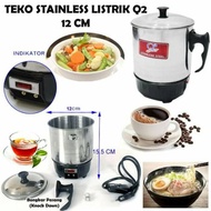 Q2 Electric Mug 12 Cm Electric MUG Electric MUG Electric Heating Cup - PICNIC KETTLE MUG TRAVELING/