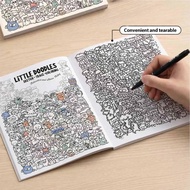 Doodle Art Adult Coloring Book Aesthetic Mindfulness Activity Cute Doodle Coloring Book for Women Me