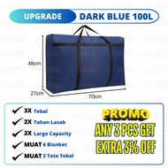 BIG BAG Beg Toto Berzip Beg Simpan Toto Bag Pillow Bag Storage Blanket Bag Beg Toto Tahan Lasak Stor