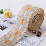 Width 9cm Curtain Lace Accessories Jacquard Ribbon Vertical Stitching Accessories Sofa Cushion Pillo