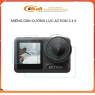 Brdrc Tempered Glass for DJI Osmo Action 4 - Front and Rear Screen Protector camera Lens