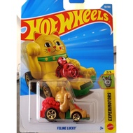 Hotwheels Feline Lucky Gold