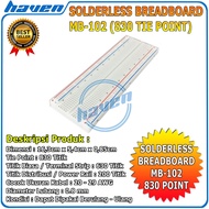 Breadboard Mini Solderless 830 830P MB-102 Breadboard Solderless Size 830P Breadboard Kit For DIY El