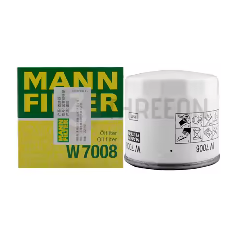 MANN FILTER W7008 Oil Filter For VOLVO C30 S40 V60, FORD Fiesta Focus ESCORT Ecosport Mondeo 3073187