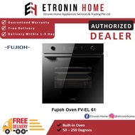 Fujioh 70L Built-In Oven with Enamel Coating FV-EL61 | FV-EL 61