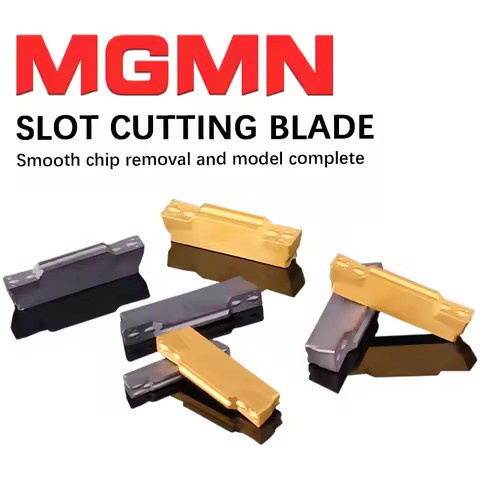 10PC MGMN150/200/250/300/400/500/600 JC700 H01KT60 PC9030 YZ6020 Carbide Insert CNC Metal Lathe Tool