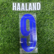 Jersey nameset haaland 9 nns