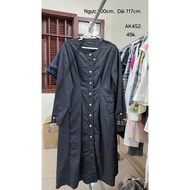 Women's jacket size L chest 100cm, length 117cm. AK4S2.
