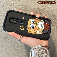 CHENYYKA Casing Hp Untuk OPPO F11 A9 2019 A9x F9 F9 Pro A7x Realme 2 Pro U1 Case Casing Hp pola Spon