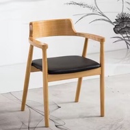 Chairs Solid Wood Armrest Backrest Chair Scandinavian Dining Chair Leisure Chinese Office Chair Simp