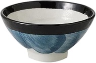 Set of 10, Watercolor Blue Hand Bottle, 5.0 Bowl, 6.0 x 3.0 inches (15.3 x 7.5 cm), 13.5 oz (383 g),