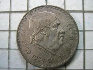 JA135 墨西哥1947年 1披索 UN PESO銀幣