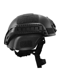 CASCO MILITAR TÁCTICO GOTCHA PAINTBALL AIRSOFT NEGRO Importadora Tim ChengLeody