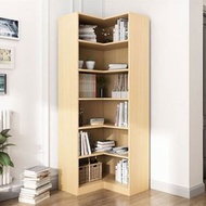 Carpenter - 定制轉角書櫃客廳靠牆三角櫃置物架拐角落邊角櫃收納櫃組合書架70CM