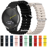 Ocean Silicone Sport Band Strap for Garmin Vivomove HR