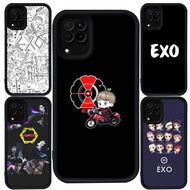 Case for Samsung A12 A04 F04 A04E A22 A06 A07 J2 A05 J7 Prime M04 Pro 5G Black Silicone M-38 EXO