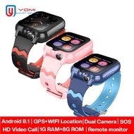 Kids Smart Watch D35 1G+8G Waterproof Dual Cameras Bluetooth Music Whatsapp Video Call SOS Call Android GPS Smartwatch With Sim