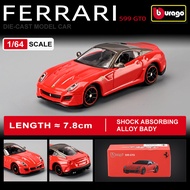 Bimagao 1:64 Ferrari Alloy Car Model 488 Pista 458 Simulation Miniature Automobile Model Racing Toy 