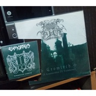 IMPENDING DOOM / EXMORTEM "Cromlech / Berserker Legions" split 7" vinyl EP Perverted Taste, 2000