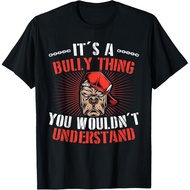 A Bully Thing _ Dog Owner American Bully T-Shirt Black_ Small