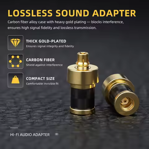 OKCSC MMCX Female to M9 Male Earphone Connecter MMCX Cable Adapter for Sony-M9 Earbuds for SONY-IERM