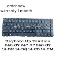 Hp Pavilion Keyboard 240-G7 245-G7 246 G7 14-DK 14-DQ 14-CD 14-CM