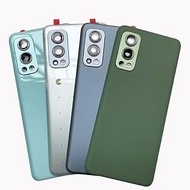 Compatible Rear Glass Panel for OnePlus Nord 2 5G Model DN2101 / DN2103 – Battery Door Back Cover, B