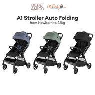Bebe Amico A1 Stroller Auto Folding from Newborn to 22kg