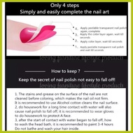 ┓ ♞ ➪ 【Original】YOKO Nail Polish set Cutics （6pcs）18ml Non-toxic and environmentally friendly