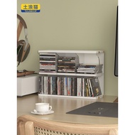 Acrylic Transparent CD Box Anti-dust Tape CD Storage Rack Display Rack Desktop Disc Rack Multi-Grid 