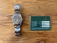 Rolex explorer 1 114270 with cert