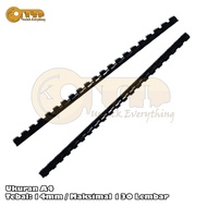 [2 PCS] Jilid Spiral Plastik / Plastik Binding A4 (14MM/130 Lembar)
