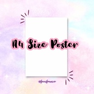 A4 Size Poster Art Paper