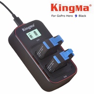 Gopro Hero 10/9 - Kingma Replacement Lithium Battery SPLB1B & Dual LCD Display Charger