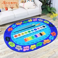 Floor Mat Cartoon Carpet Jiecheng Educational Oval Children Reading Area One Piece Shipment Kinderga