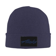 New Alaska Airlines Logo Knitted wool caps Unisex  Acrylic Hat Men Women Knit Hat Snowcap Ear Protec