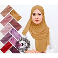 SHAWL CHIFFON CRUSH FRINGE