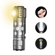 Wurkkos K1 3‑in‑1 EDC Flashlight 1850LM 395M Long‑Range Spotlight Floodlight & 360° RGB Ambient Side