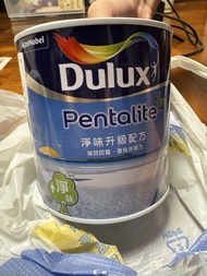 多樂士 油漆 p2189 雪中白蘭 1 公升 1 liter Dulux Pentalite Orchid White Paint 1 Litre 得麗升級版 乳膠漆 開黎試色 只倒左少少 原價 $1