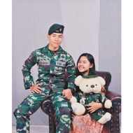 Supersize Bear 48cm ARMY professional costume