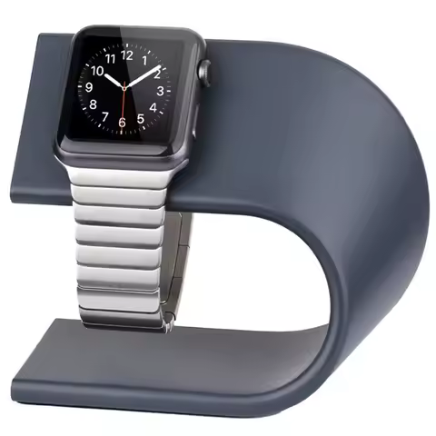 Stand For Apple Watch charger Station Dock U type Aluminum alloy Magnetic wireless Charging stand iW