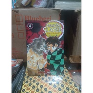 Demon Slayer Comic 4 Demon Slayer Comic/ Vol 4 kimetsu no yaiba Comic/ 4 Vol 4