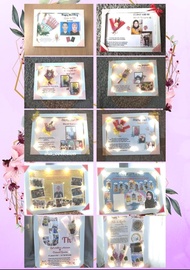 Flash Sale Sehari Jadi Bingkai Uk. A4 /11R : 21x30 full minimalis Buket FRAME Custom CANTIK + Kaca M