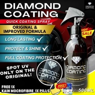 Diamond Coating【Quick Coating】Ceramic Car Coating Spray Automotive Shining Coating